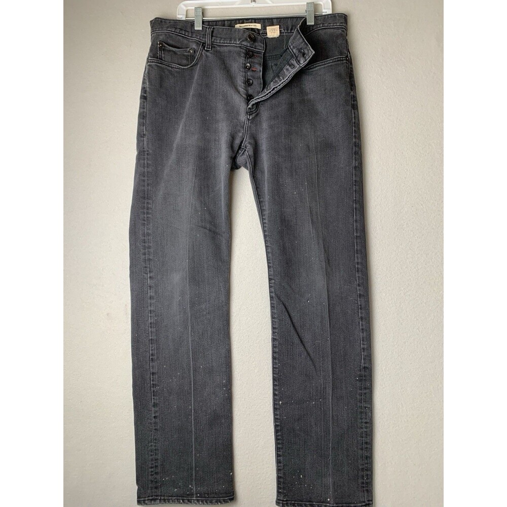 🌻2 for $20🌻 John Varvatos Jeans Mens 36x31 Denim Buttonfly Preppy USA READ